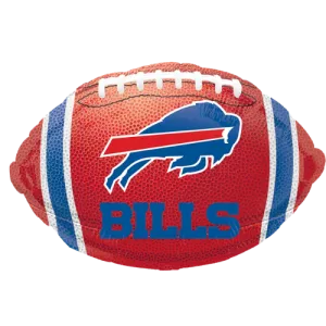 17" Anagram Buffalo Bills NFL Football Foil Balloon | Buy 5 or More Save 20%