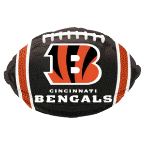 17" Anagram Cincinnati Bengals NFL Football Foil Balloon | Buy 5 Or More Save 20%