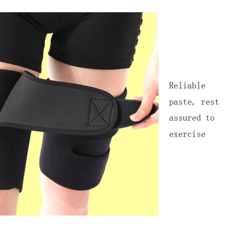 1pair Adhesive Thigh Protector Sports and Fitness Leg Protector, Specification: L ( 66 x 19cm)