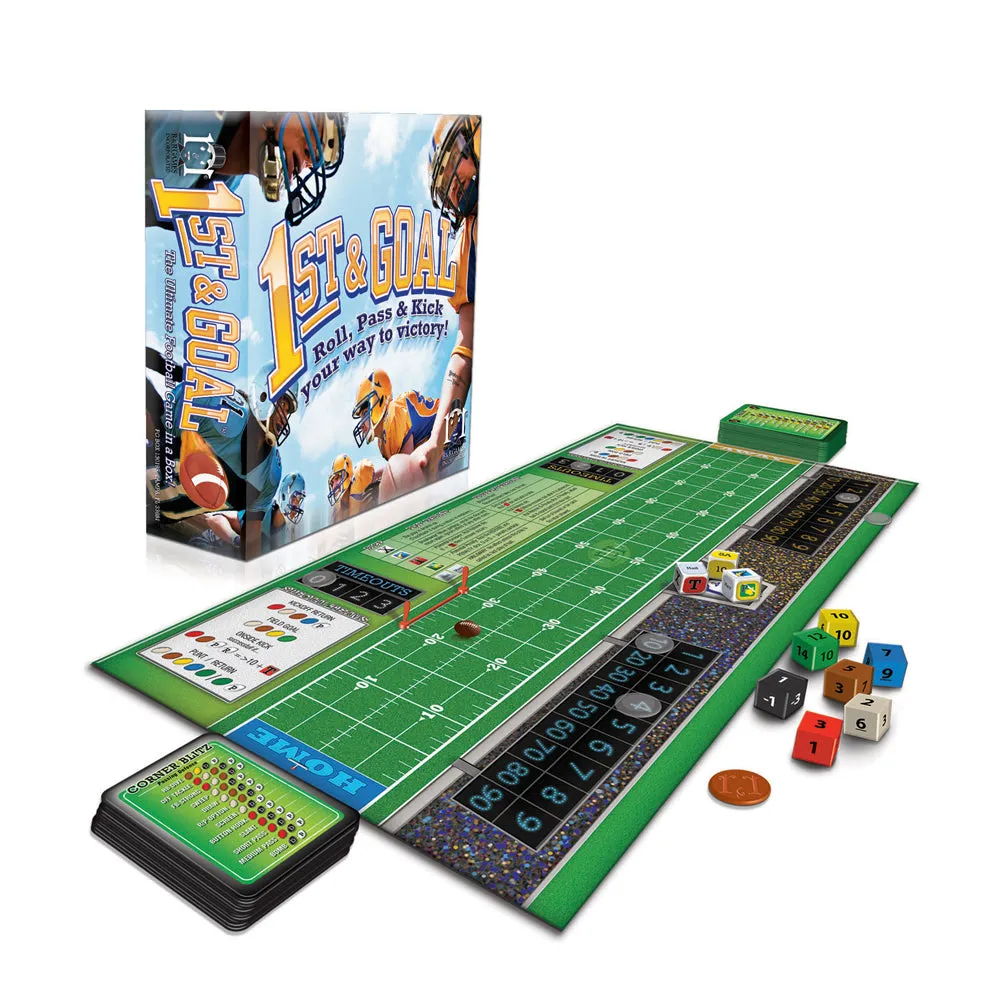 1st & Goal Football Strategy Board Game