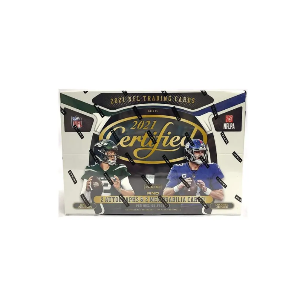 2021 Panini Certified Football Hobby Box