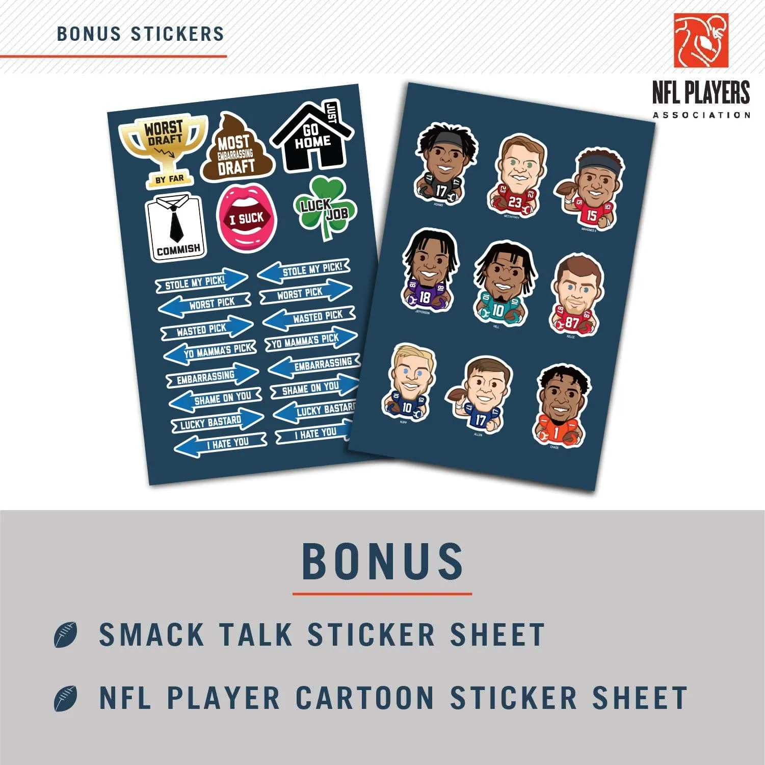 2024 Fantasy Footballers Draft Board Kit - 12, 10, 8 Team