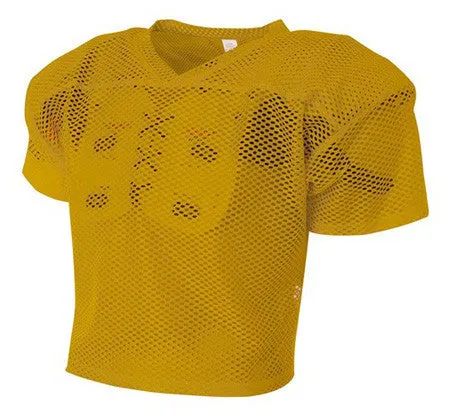 A4 Porthole Mesh Football Practice Jersey Youth Sizes