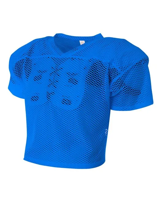 A4 Porthole Mesh Football Practice Jersey Youth Sizes