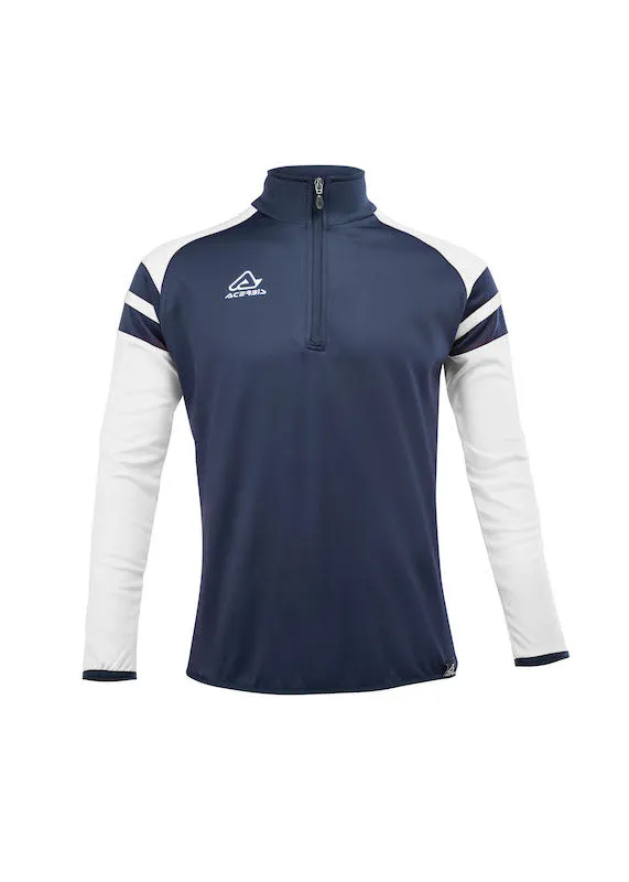 ACERBIS KEMARI 1/2 ZIP SWEATSHIRT BLUE WHITE