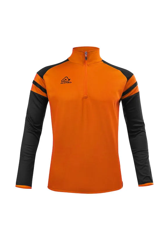 ACERBIS KEMARI 1/2 ZIP SWEATSHIRT ORANGE BLACK