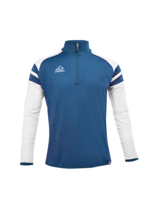 ACERBIS KEMARI 1/2 ZIP SWEATSHIRT ROYAL BLUE WHITE