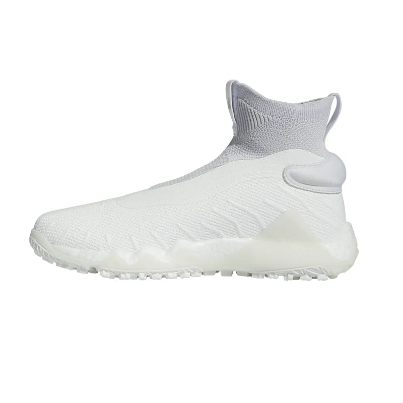 ADIDAS Codechaos Laceless Spikeless Shoes (White/Grey/White)