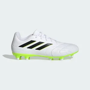 adidas COPA Pure .3 FG Boots- White/Black/Lemon