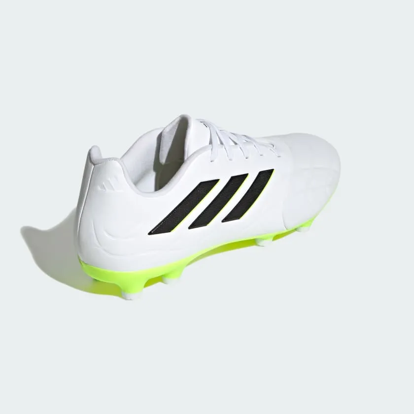 adidas COPA Pure .3 FG Boots- White/Black/Lemon