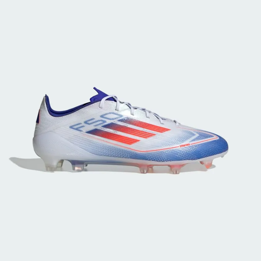 adidas F50 Elite Boots FG- White/Red/Blue