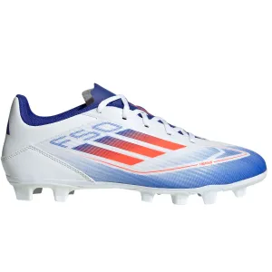 adidas F50 League FG/MG Football Boots - Adult - White/Red/Lucid Blue