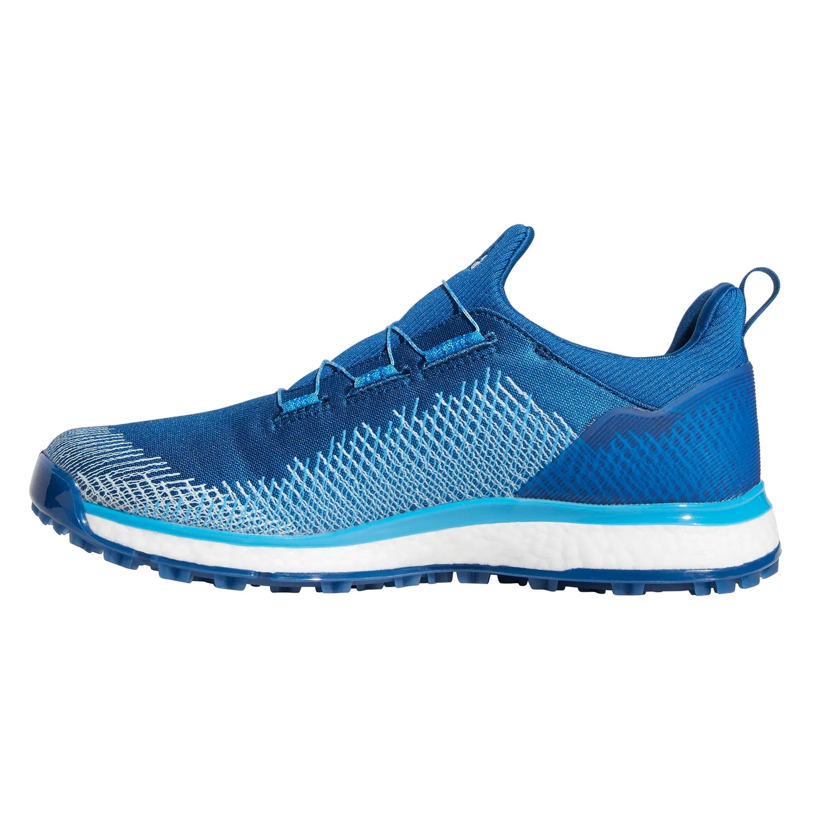 Adidas Forgefiber BOA Blue Mens Golf Shoes