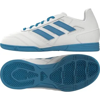 adidas Junior Super Sala 2 - White/Solar Red/Team Royal Blue