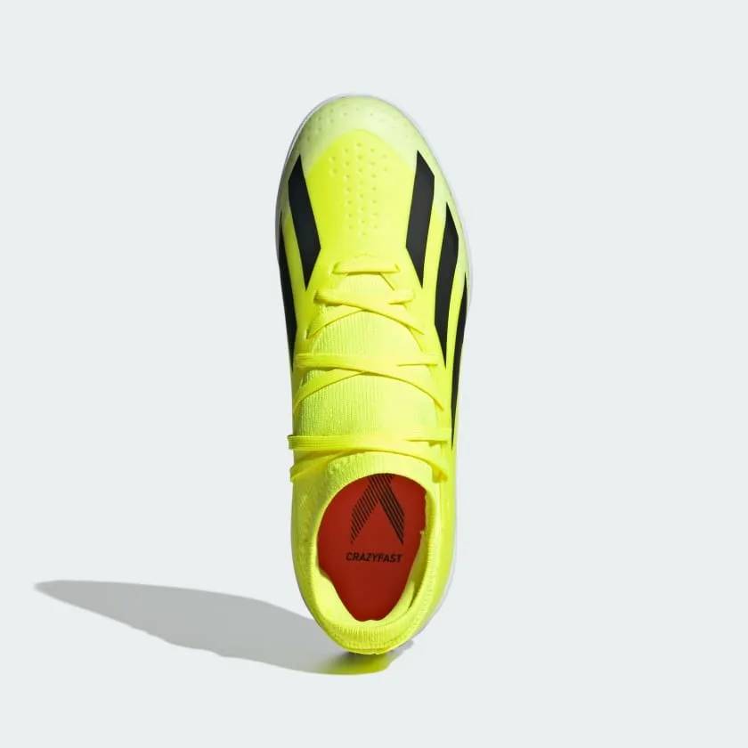 ADIDAS JUNIOR X CRAZYFAST YELLOW/BLACK