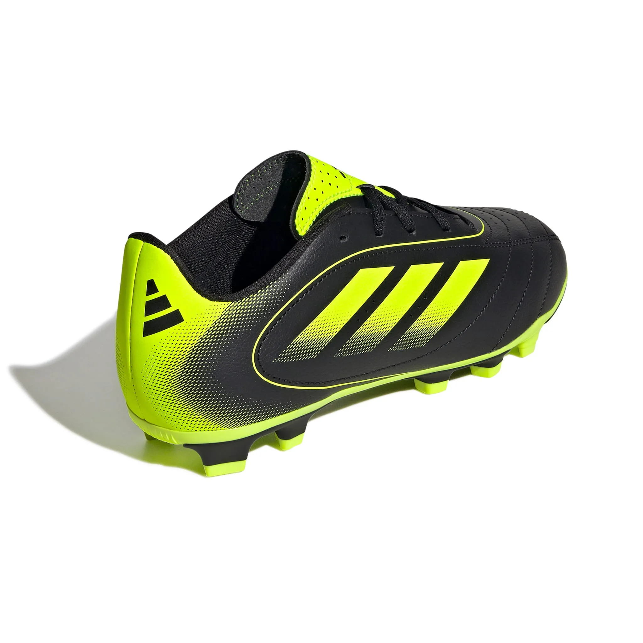 ADIDAS KID'S GOLETTO VIII BLACK/LEMON FOOTBALL BOOTS