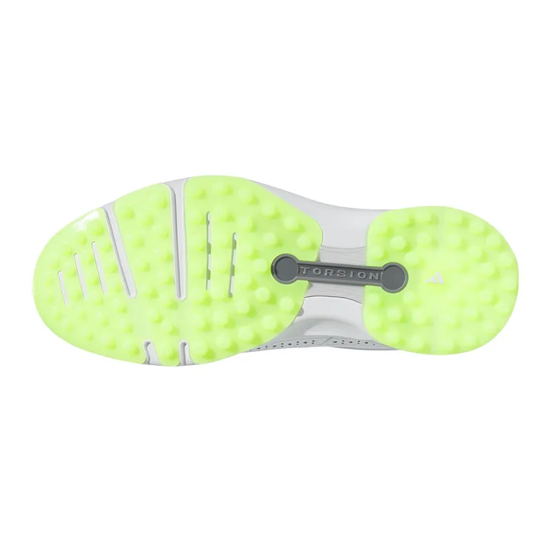 ADIDAS MC 80 Laced Spikeless Shoes (White/Lemon/Silver)