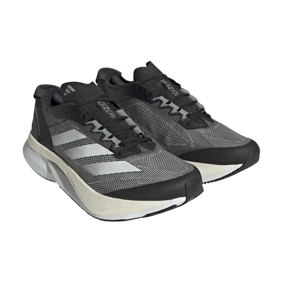 adidas Men's Adizero Boston 12 Core Black/Cloud White/Carbon