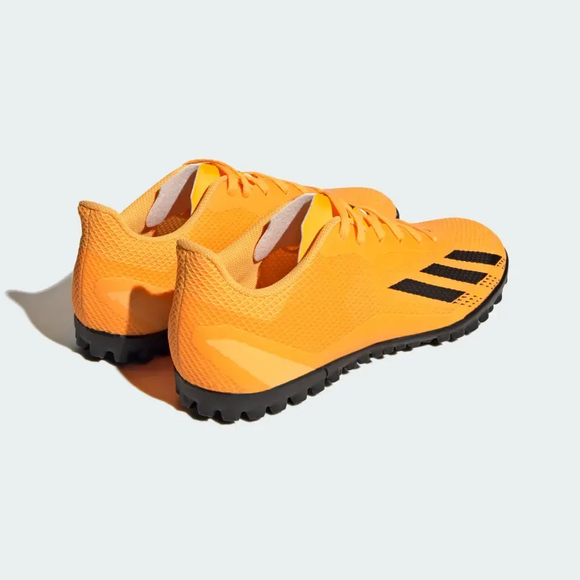 Adidas Men's X Speedportal.4 Turf Boots - Solar Gold / Core Black / Team Solar Orange