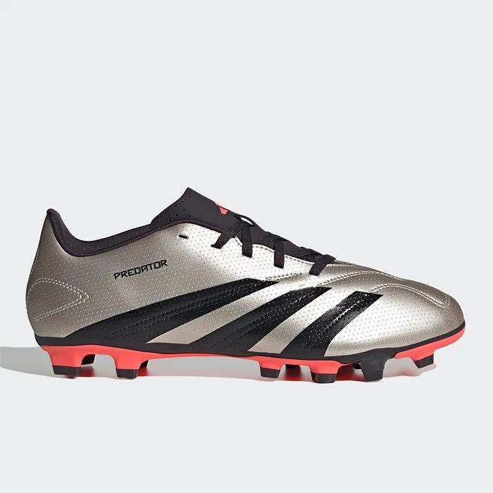 ADIDAS PREDATOR CLUB FXG - Platinum Metallic / Aurora Black / Turbo