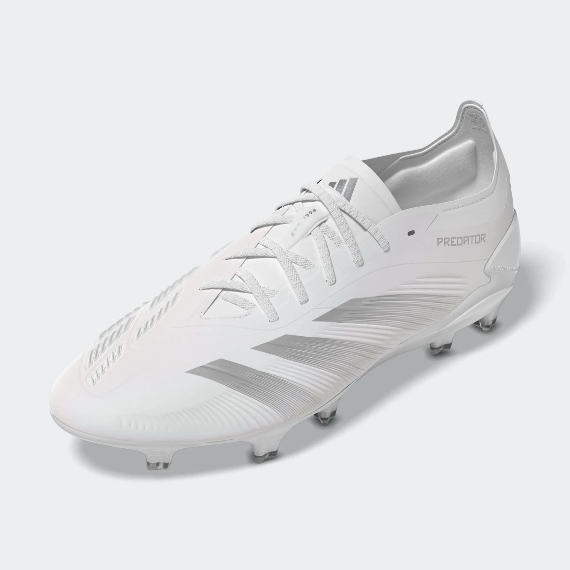 adidas Predator Elite FG Boots- Triple White