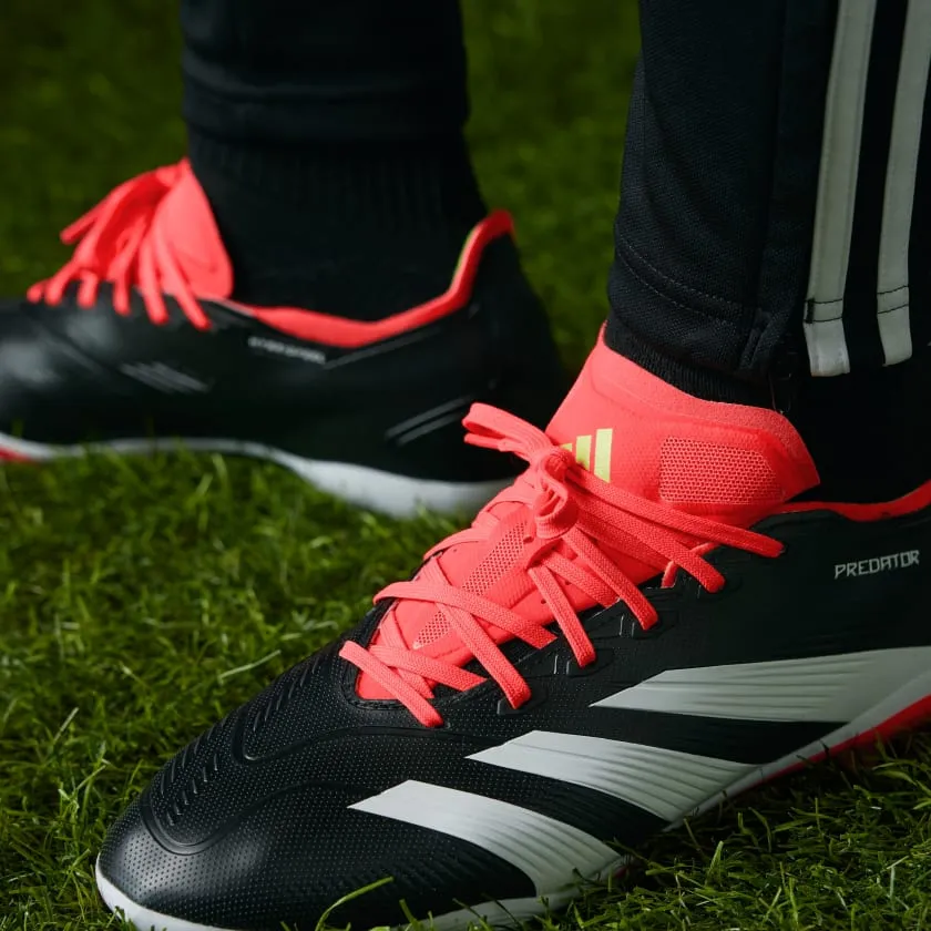 adidas Predator League FG Boots- Black/White/Red