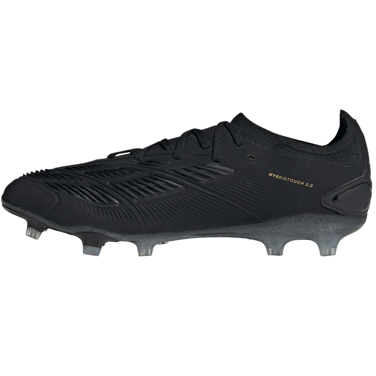 adidas Predator Pro FG Football Boots - Adult - Black/Carbon/Gold