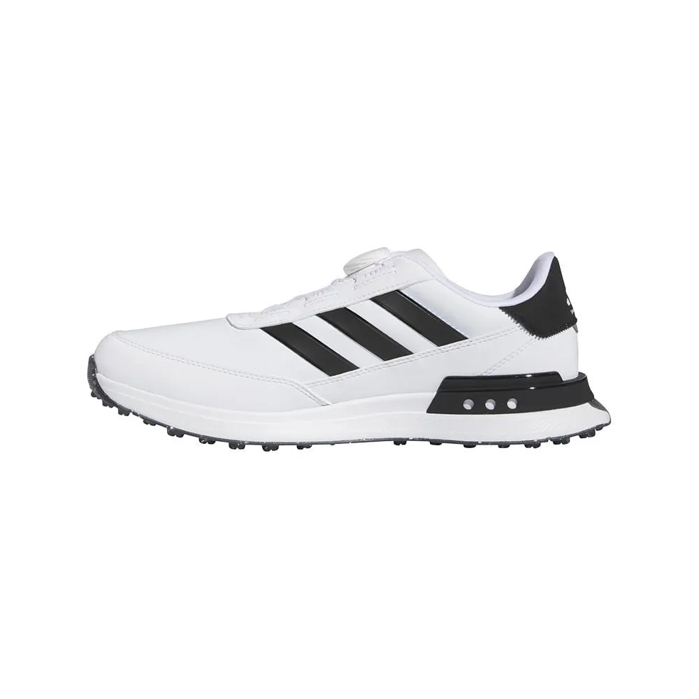 adidas S2G Spikeless BOA Golf Shoes - Cloud White/Core Black