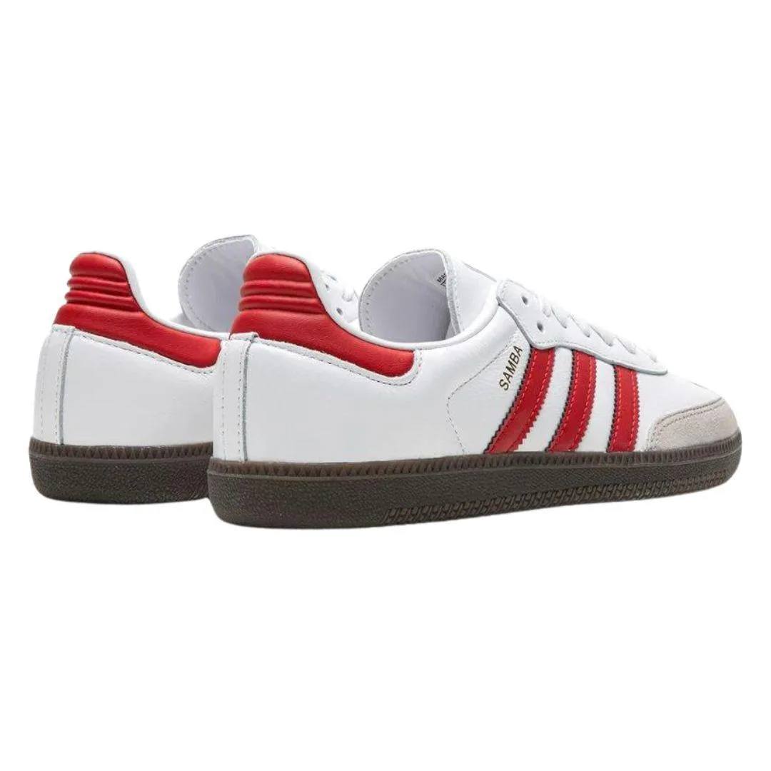 ADIDAS SAMBA OG WHITE / RED (W)