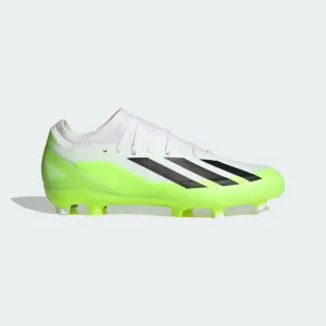 adidas X Crazyfast .3 FG Boots- White/Lemon