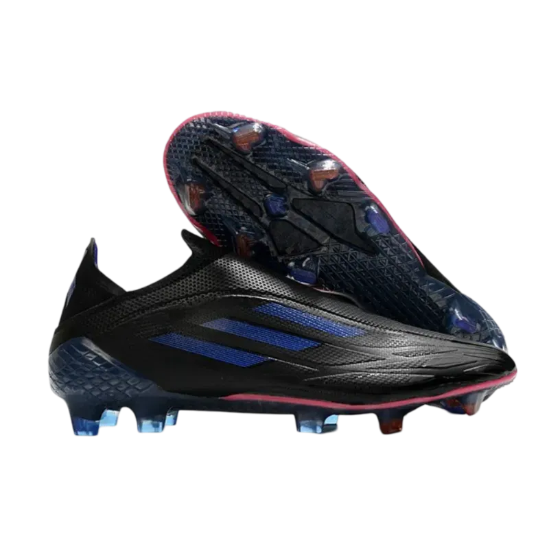 Adidas X Speedflow  FG Black Red Blue - Goatkits Boots