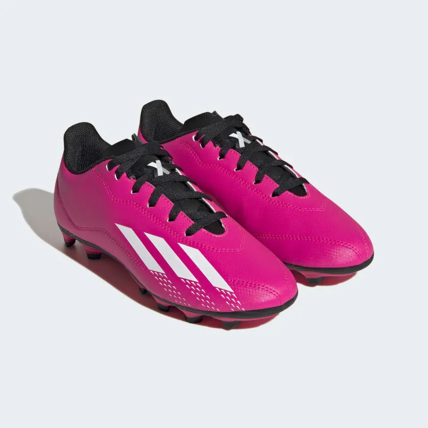 Adidas X Speedportal .4 FxG Boots- Pink/White/Black- JUNIOR