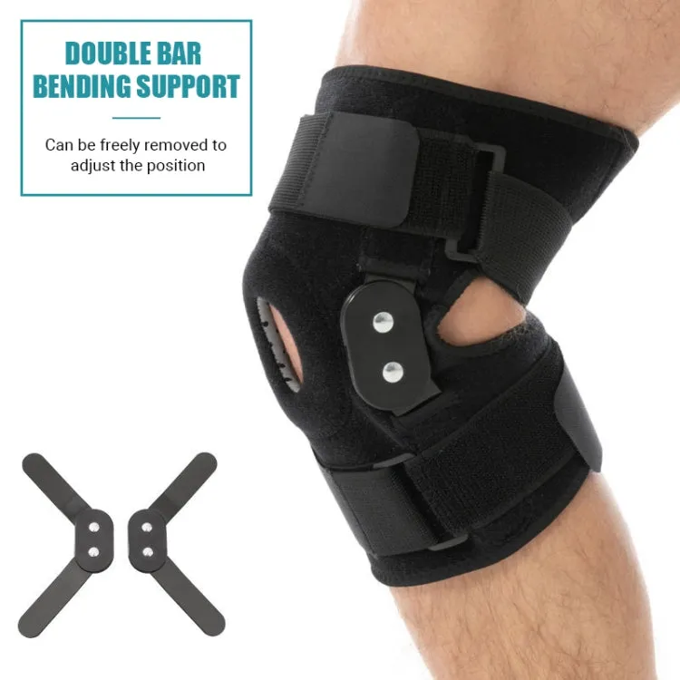 Adjustable Knee Support Ortopedic Joint Pain Meniscus Tear Injury Sports Knee Pads(Black)