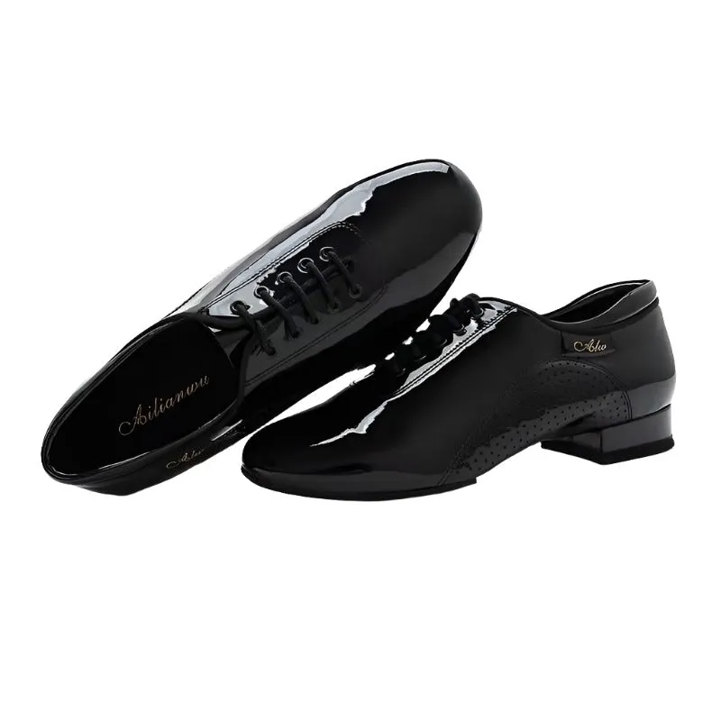 AILIANWU.B001BE BOYS BALLROOM STANDARD PATENT LEATHER DANCE SHOES