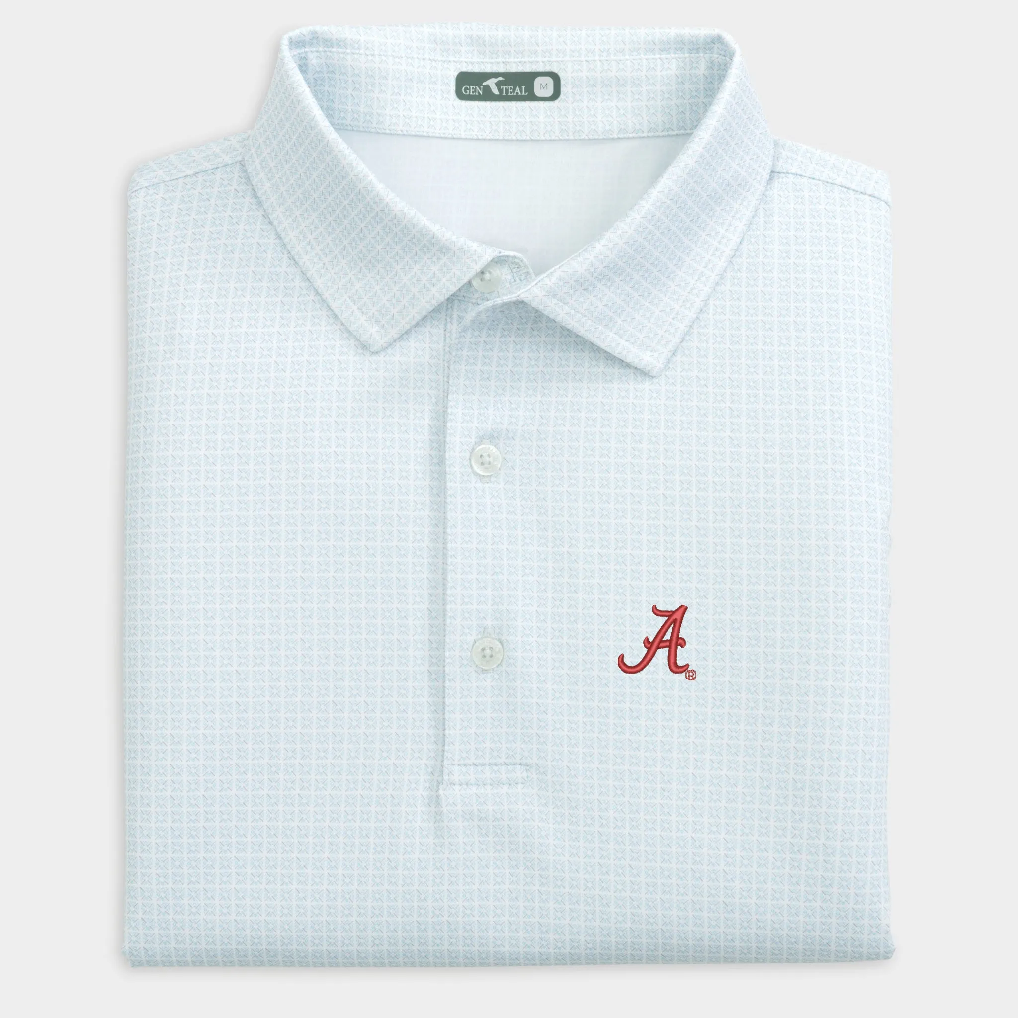 Alabama Tile Printed Performance Polo