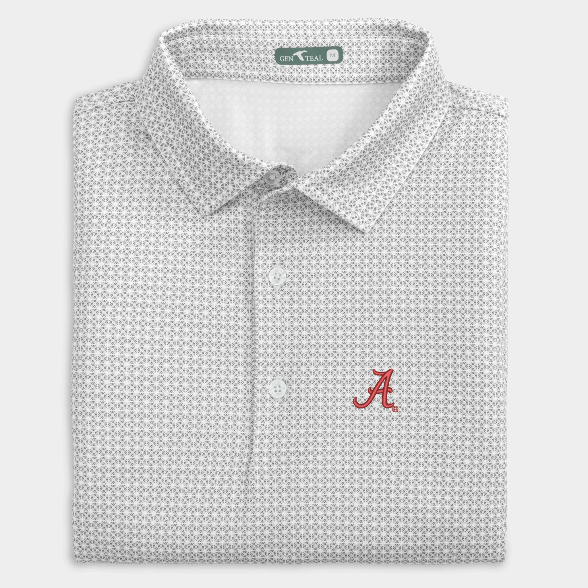 Alabama Tile Printed Performance Polo