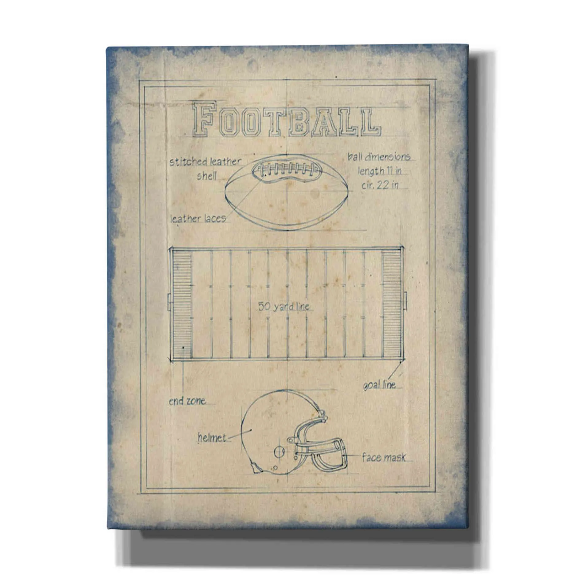 'All About the Game II' by Ethan Harper Canvas Wall Art