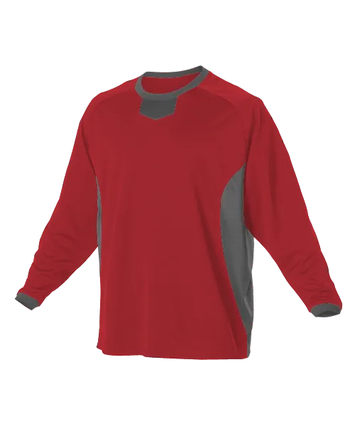 Alleson Youth Long Sleeve Practice Pullover Jersey