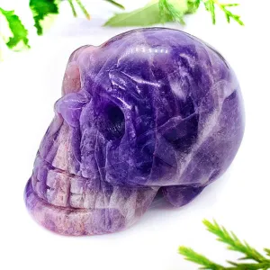 Amethyst Skull