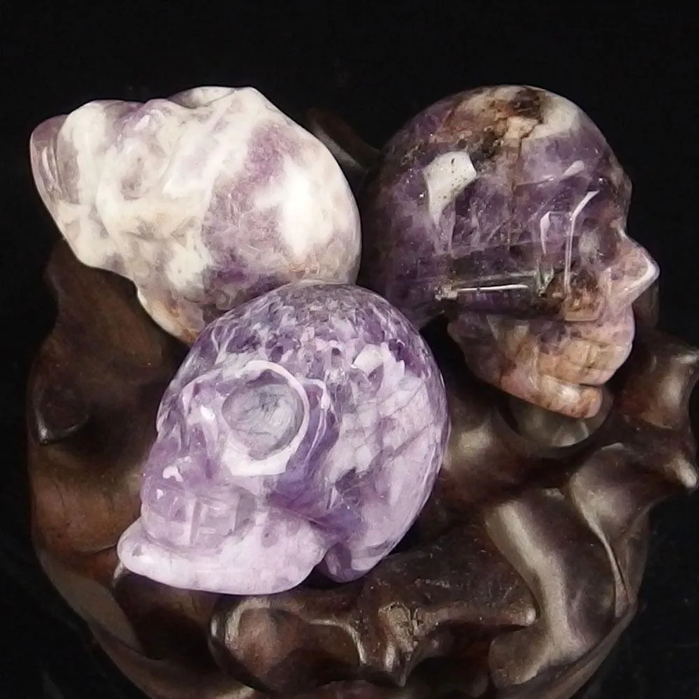 Amethyst Skull