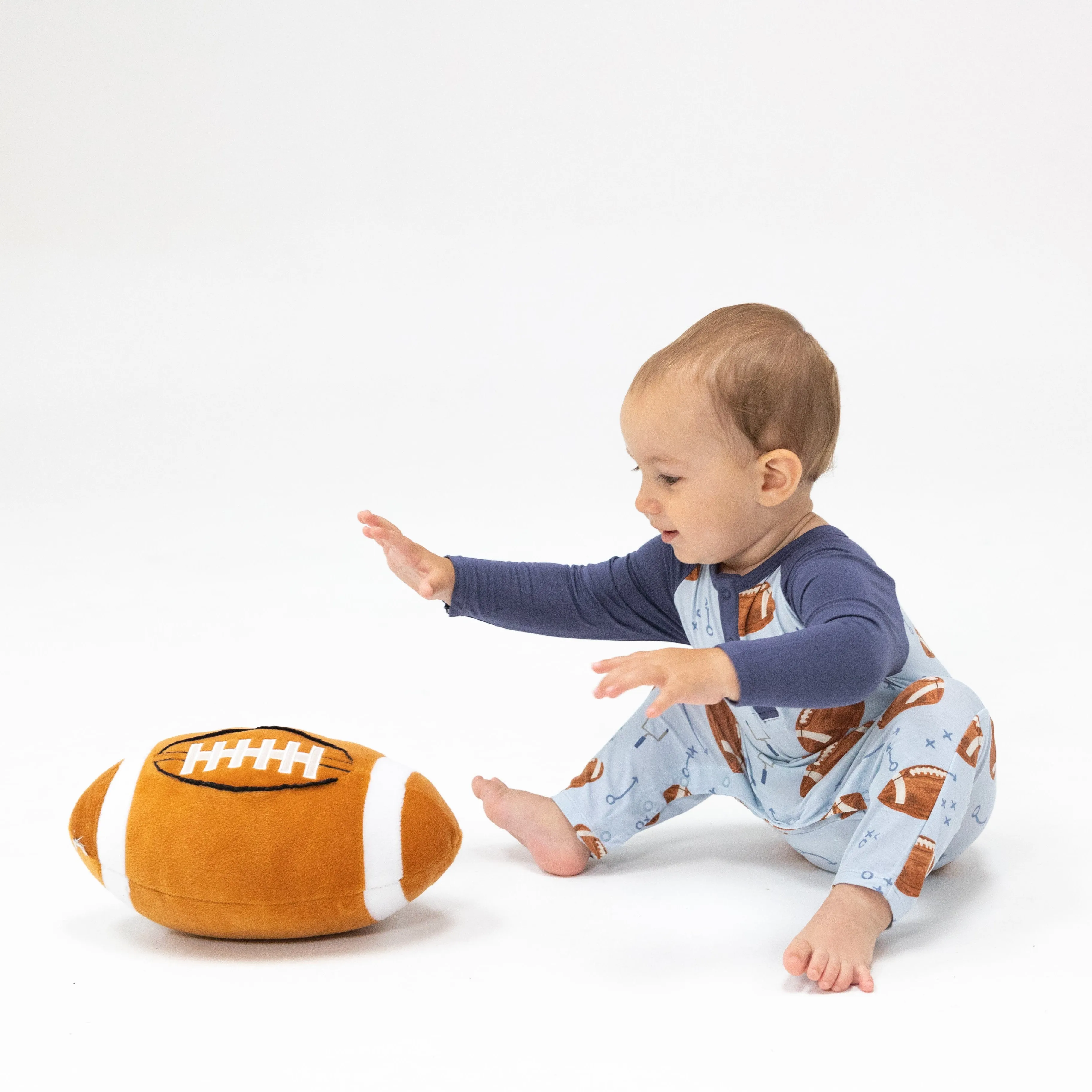 Angel Dear Football Raglan Romper