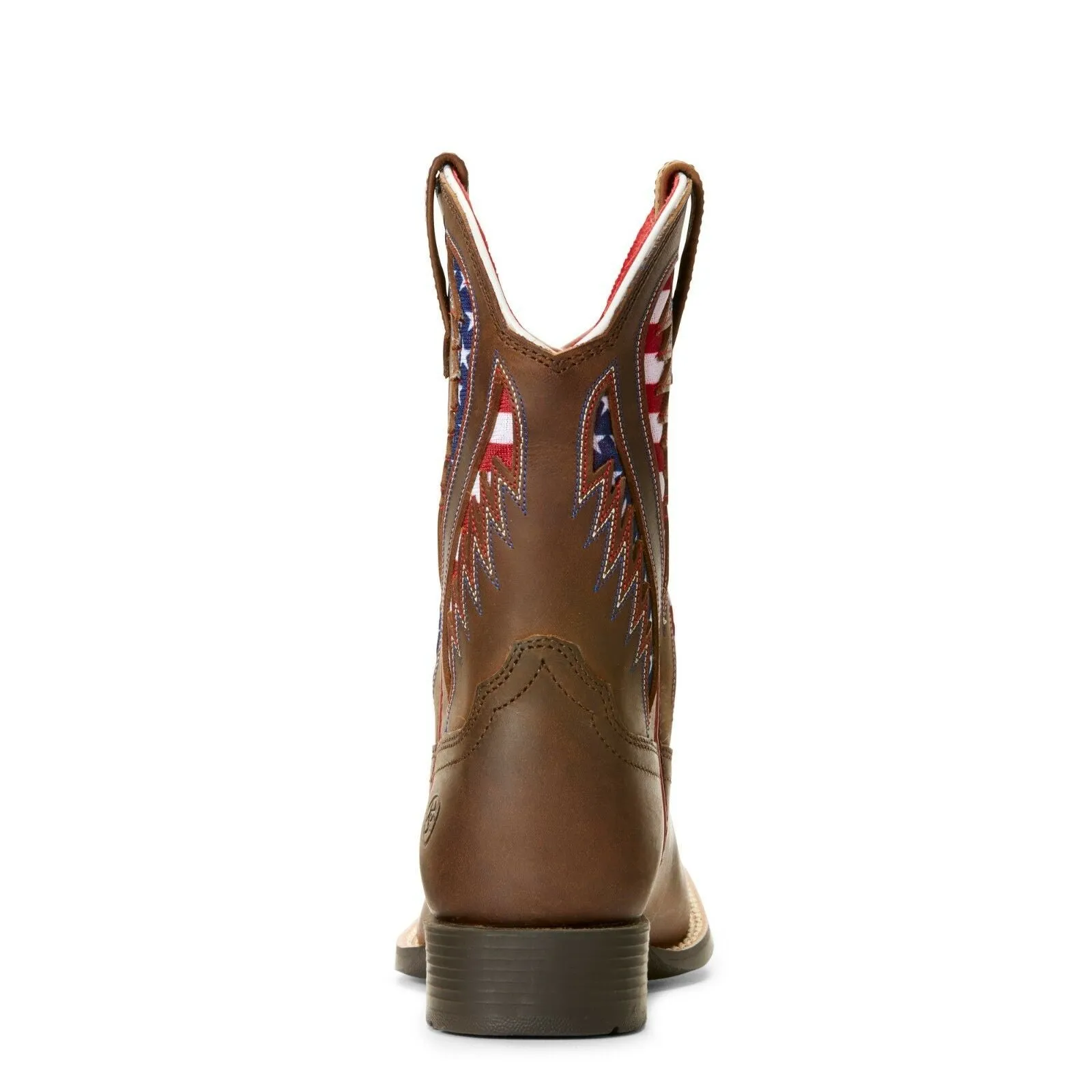 Ariat Kid's Quickdraw VentTEK American Flag Western Boots 10027304