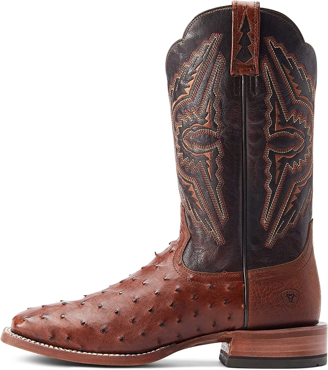 Ariat Men's Broncy Full Quill Ostrich Western Boot