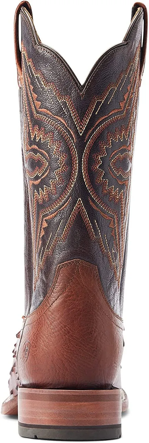 Ariat Men's Broncy Full Quill Ostrich Western Boot