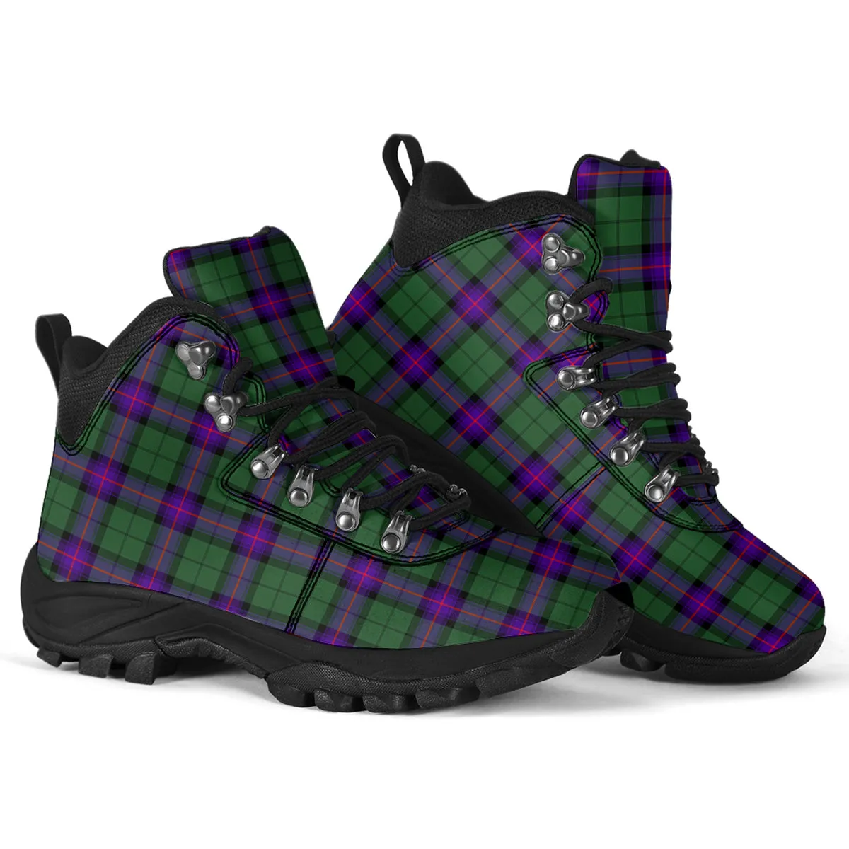 Armstrong Modern Tartan Alpine Boots