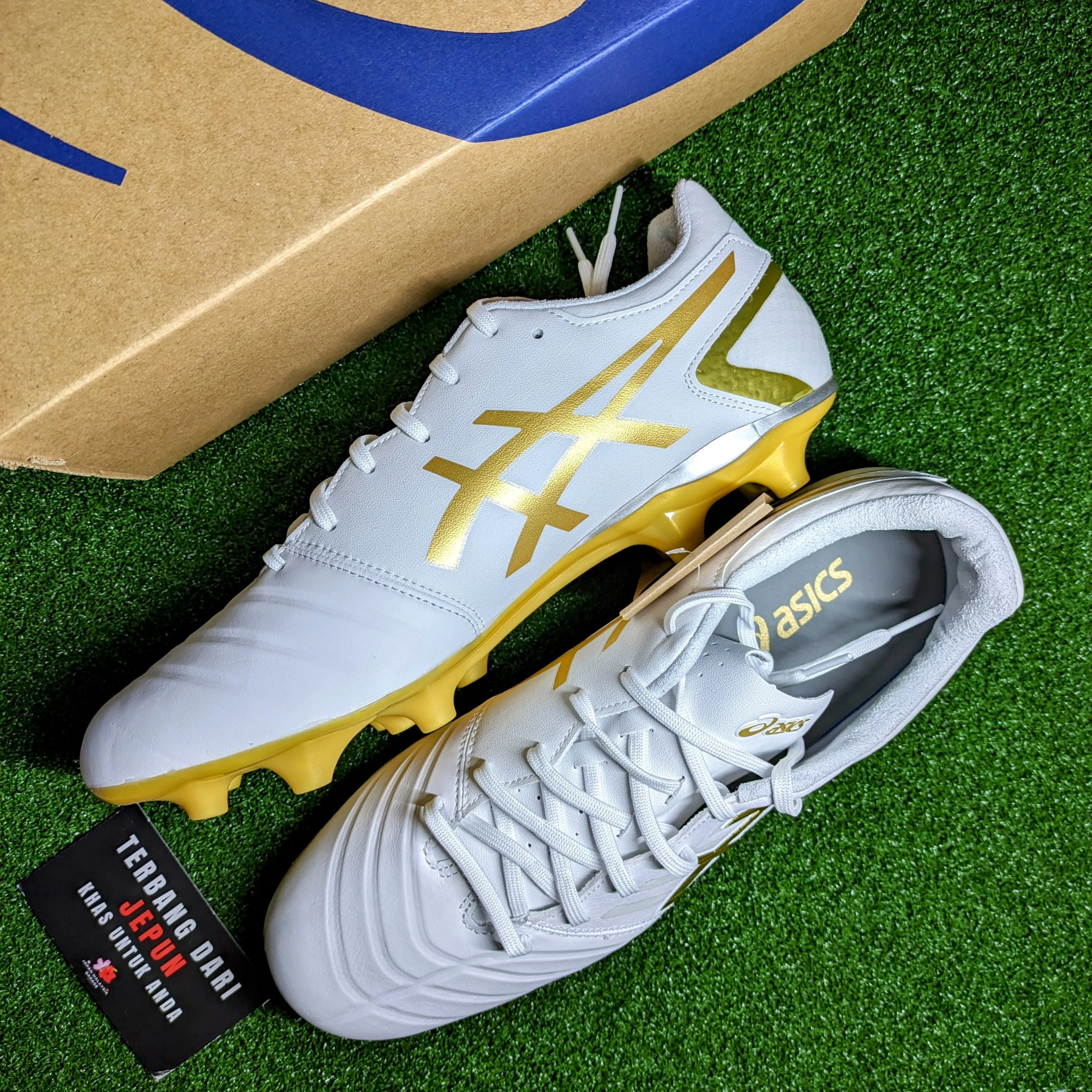 Asics DS Light Wide(White/Gold)