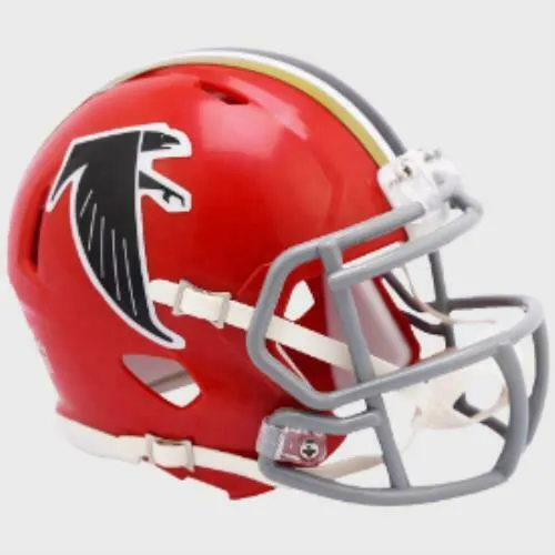 ATLANTA FALCONS RIDDELL SPEED MINI THROWBACK (66-69) HELMET