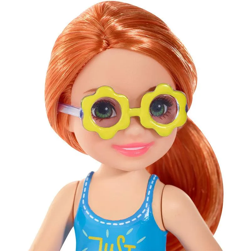 Barbie Chelsea Doll, Redhead W/Just Be You Top