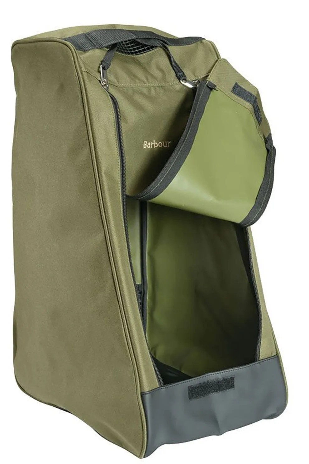 Barbour wellington boot bag in Olive Green UFA0004GN11