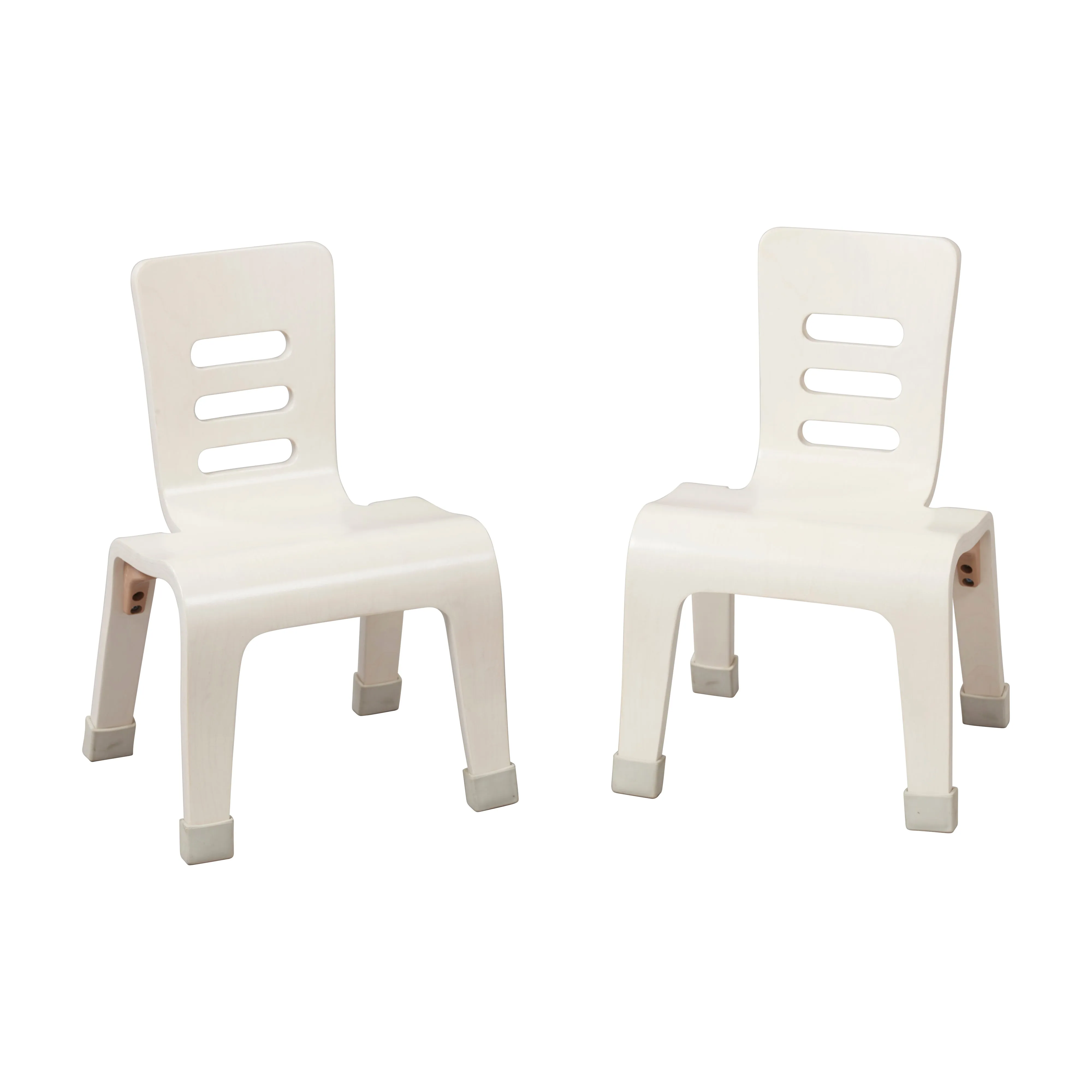 Bentwood Chair, 10in Seat Height, Stackable Seats, 2-Pack